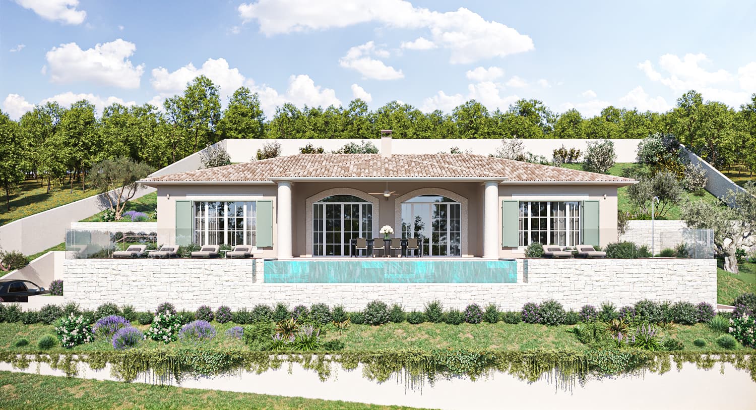 Vila Moscenicka Draga.